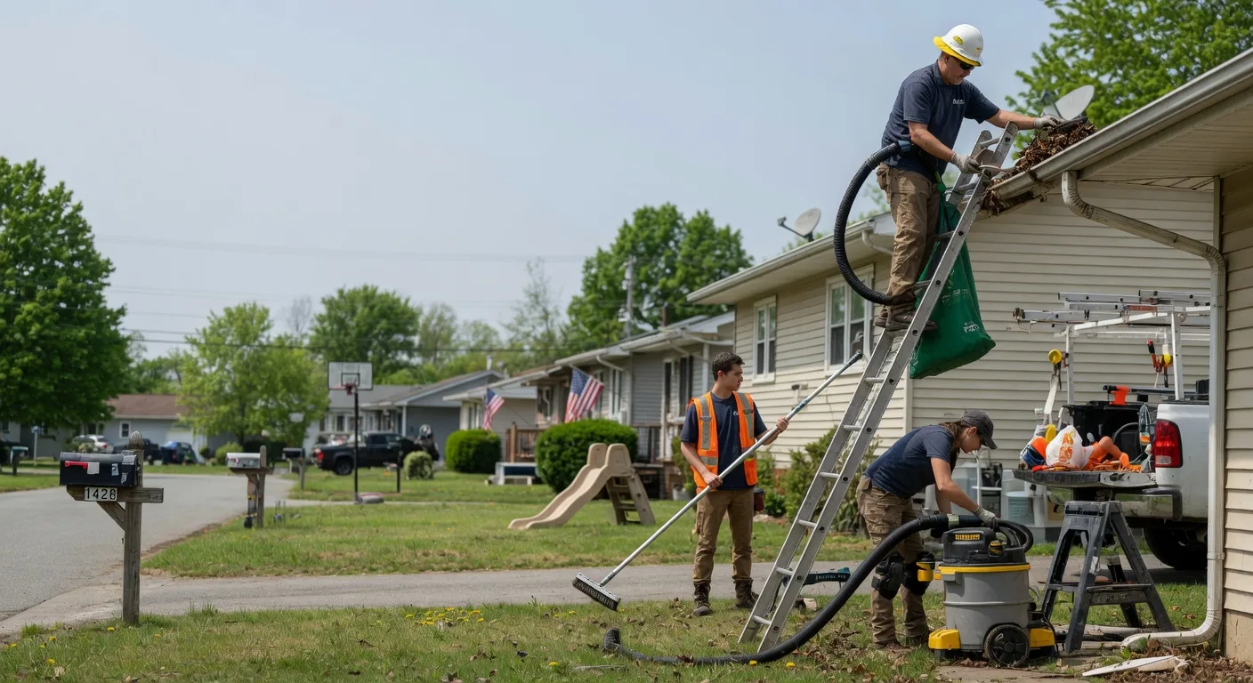 Gutter Installation in Levering, MI near me